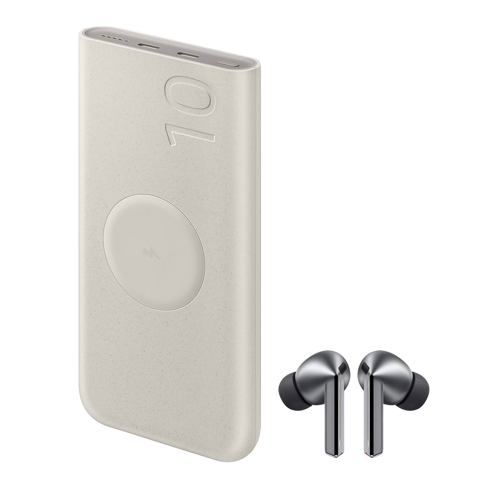 Samsung slušalke Galaxy Buds3 Pro SM-R630 SIL. + Wireless Pack 10K
